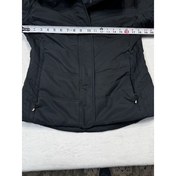 Obermeyer Alpine Ski Snowboard Jacket Black Faux Fur Hood Waterproof SZ 8 - Picture 5 of 14